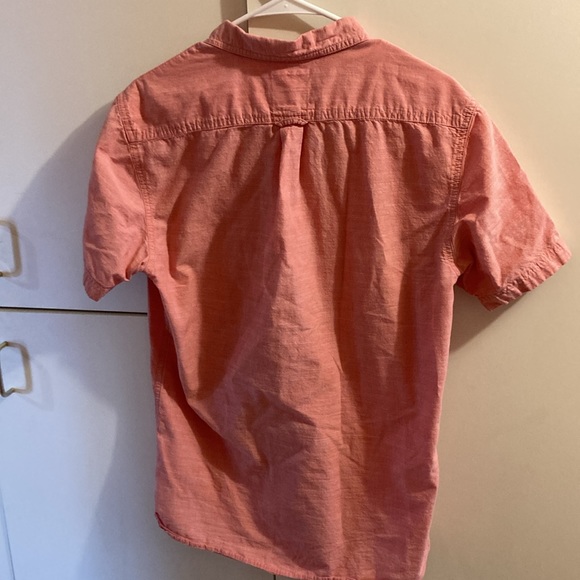 Levi’s short sleeve button down shirt salmon - Picture 7 of 7